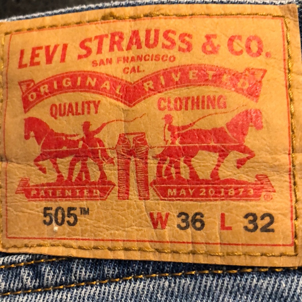 Levi’s 505 36x32